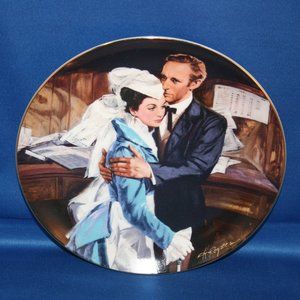 VTG "Question of Honor" Collectors GWTW Plate